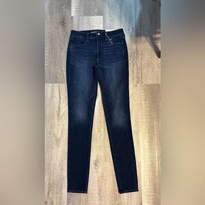 New American Eagle Super High Rise Jegging